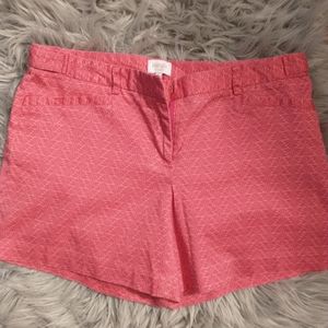 Pink Patterned Shorts